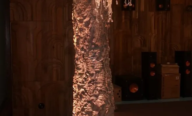 Aménagement intérieur pour un habillage de poteau dans un restaurant à Pau, Pau, M.A.2.P Menuiserie Agencement